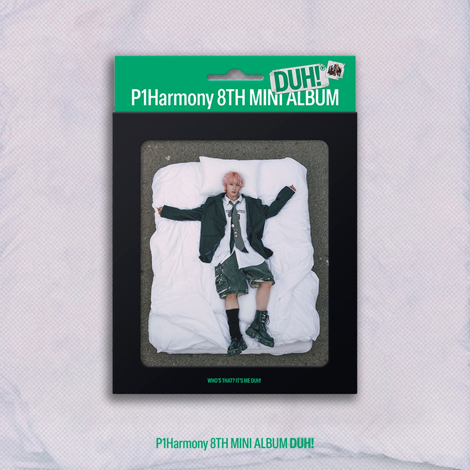 P1HARMONY 8th Mini Album 'DUH!' (H) - Kpop Music CD for Fans | Perfect for Collection, Gifts & Kpop Dance Practice