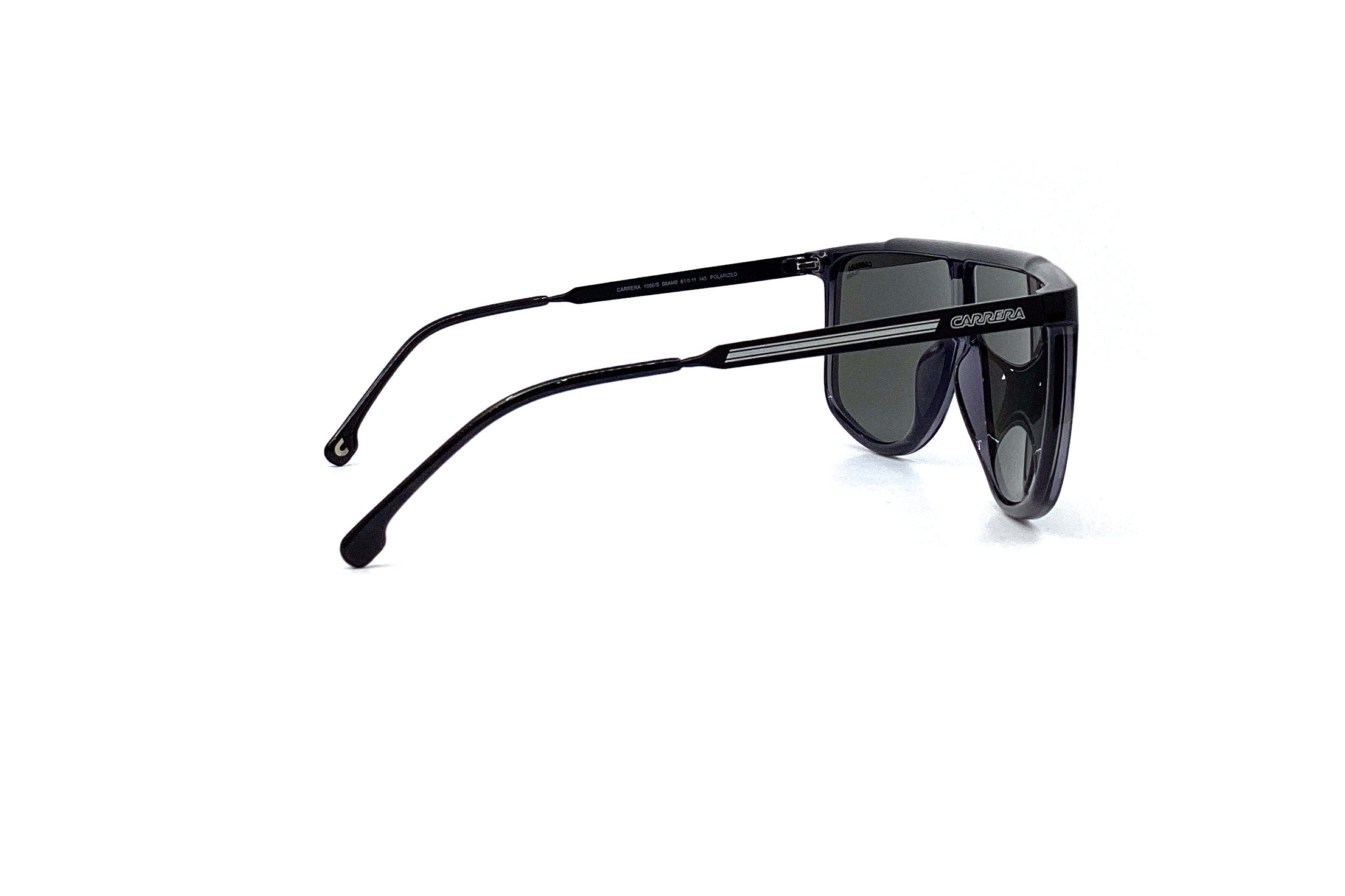 Carrera 1056/S Black Sunglasses - Polarized UV Protection for Men & Women - Perfect for Driving, Running, and Outdoor Activities