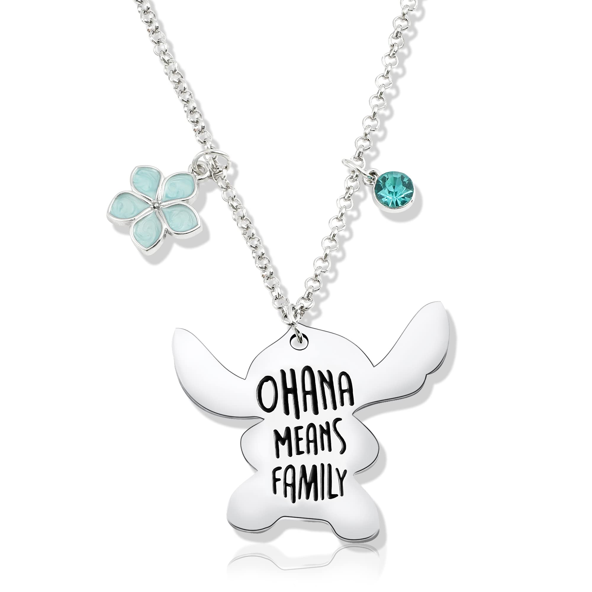 Stitch Earrings for Women - Ohana Jewelry Gifts for Girls & Stitch Lovers | Birthday & Family Gifts