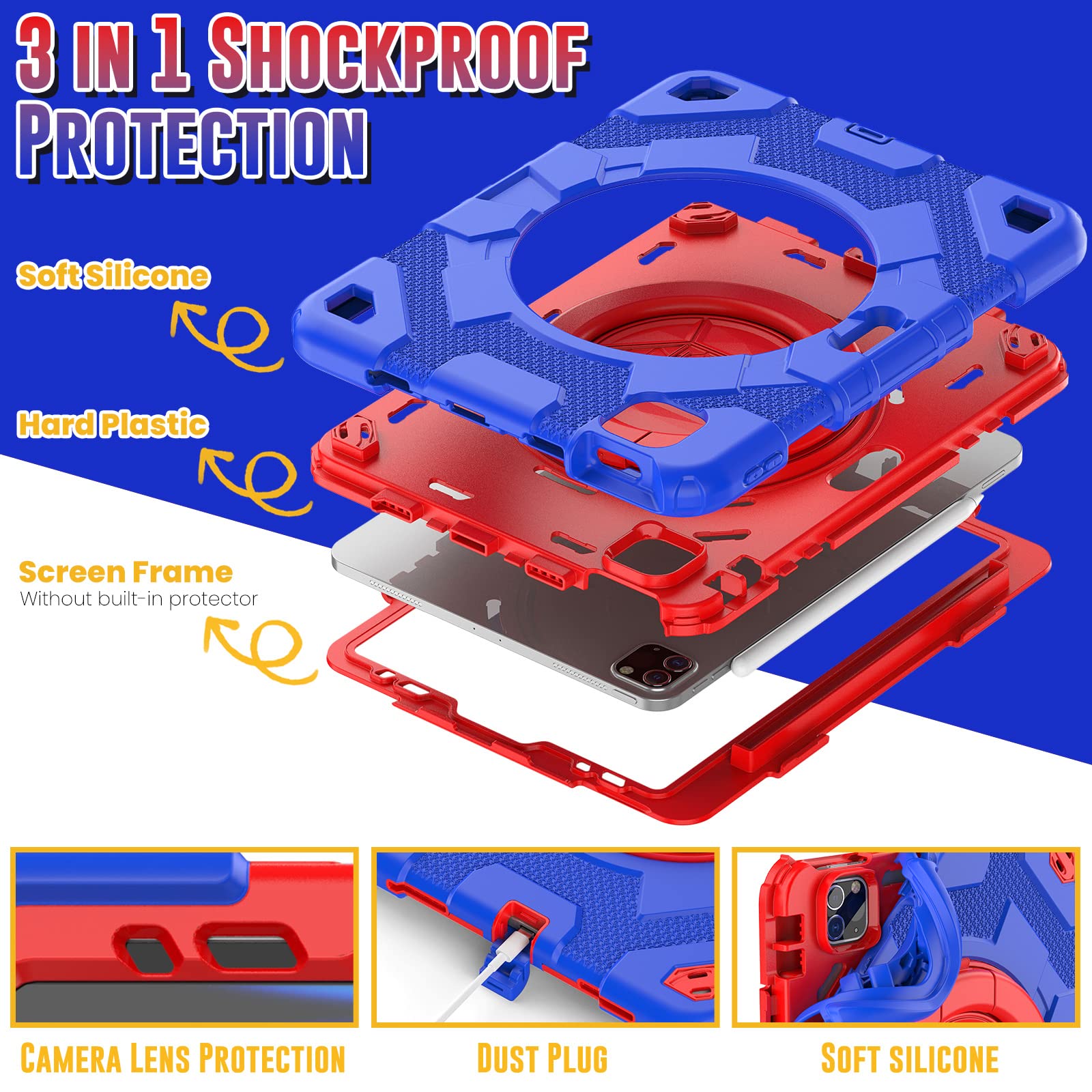 Premium Spider Design Case for iPad Air 4/5 10.9