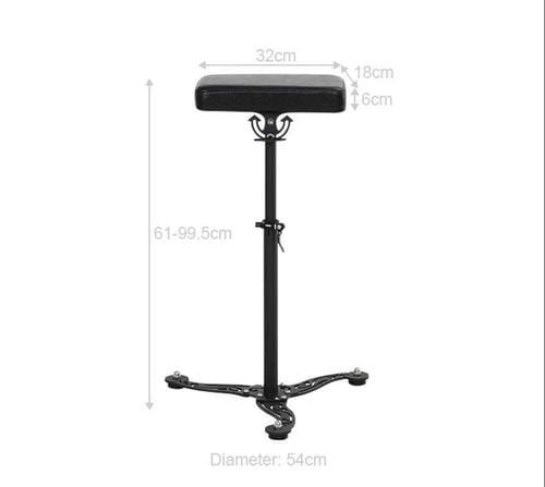 Adjustable Tattoo Arm Rest - Portable Tattoo Hand Support for Artists - Professional Tattoo Equipment TA3710 - Perfect for Tattoo Studios, Home Practice & Mobile Tattoo Services