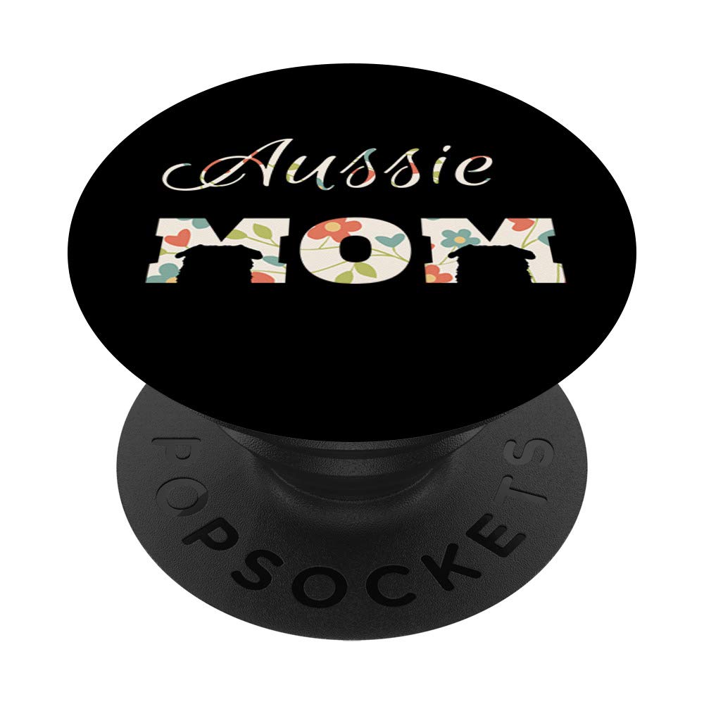 Aussie Mom Tablet and Phone Stand with Swappable PopGrip for Women - Perfect for Hands-Free Viewing, Cooking, and Nursing