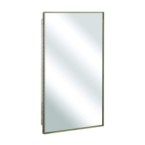 Stainless Steel Surface Mount Medicine Cabinet - Rust-Resistant Bathroom Storage for Bathrooms, Vanities & Home Organization