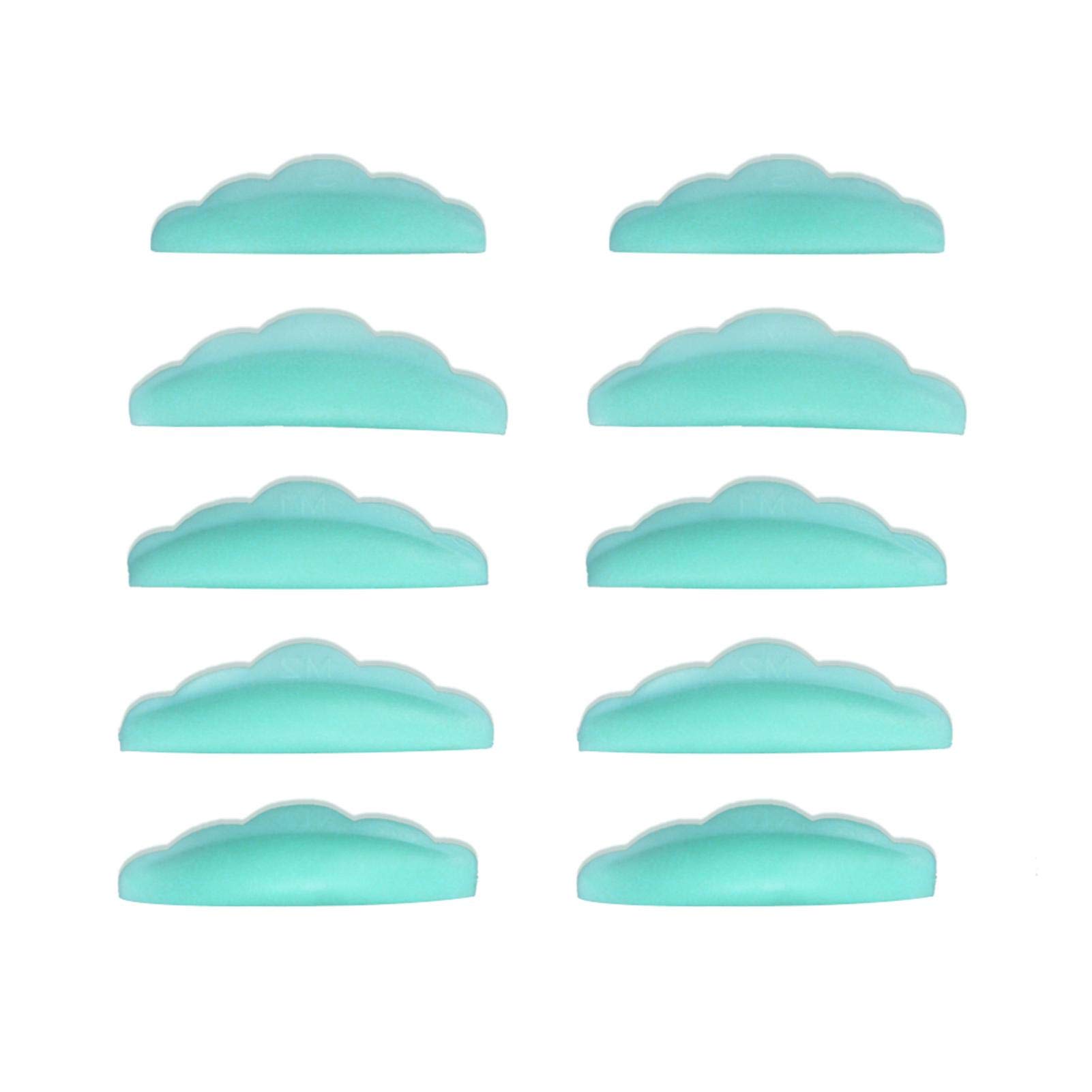 5 Pairs Silicone Lash Lift Rods (S, M, L Sizes) - Professional Eyelash Perming Curler Pads for Lash Lifting & Styling - Perfect for Salon, Spa & Home Use