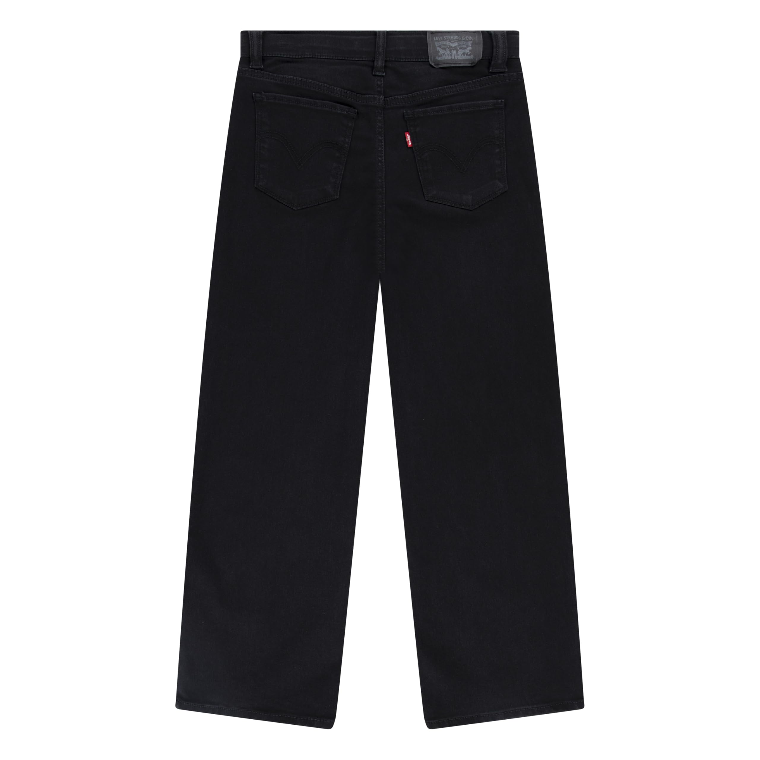 Levi's Girls' Wide Leg Jeans - Stretch Denim Pants for Teens & Kids | Comfortable & Stylish for School, Play & Everyday Wear