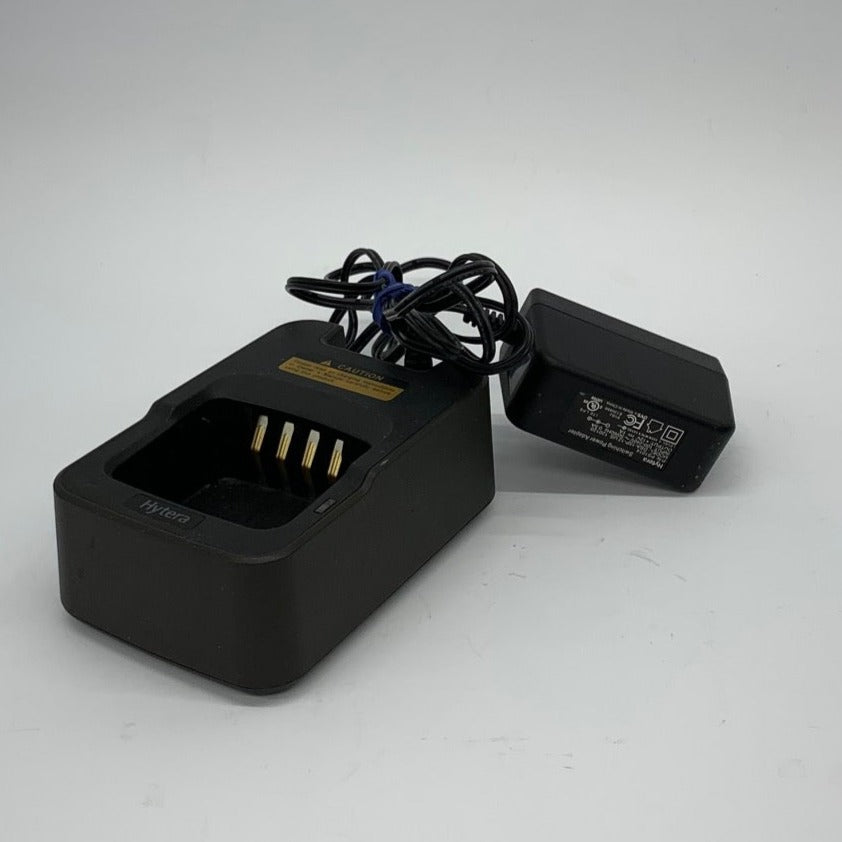 Hytera CH10A04 Two-Way Radio Charger with Power Supply - Fast Charging for Hytera PD Series Radios | Perfect for Security, Construction & Outdoor Communication
