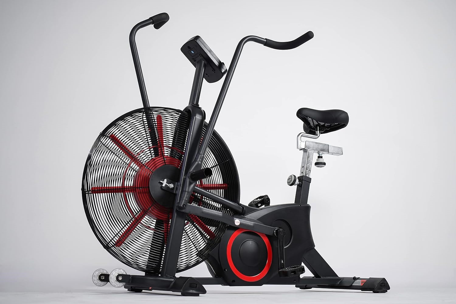 California Fitness AB5 Air Exercise Bike - Quiet Magnetic Resistance Indoor Cycling Bike for Home Gym, Cardio Workout & Weight Loss - Perfect for Small Spaces & Apartment Workouts