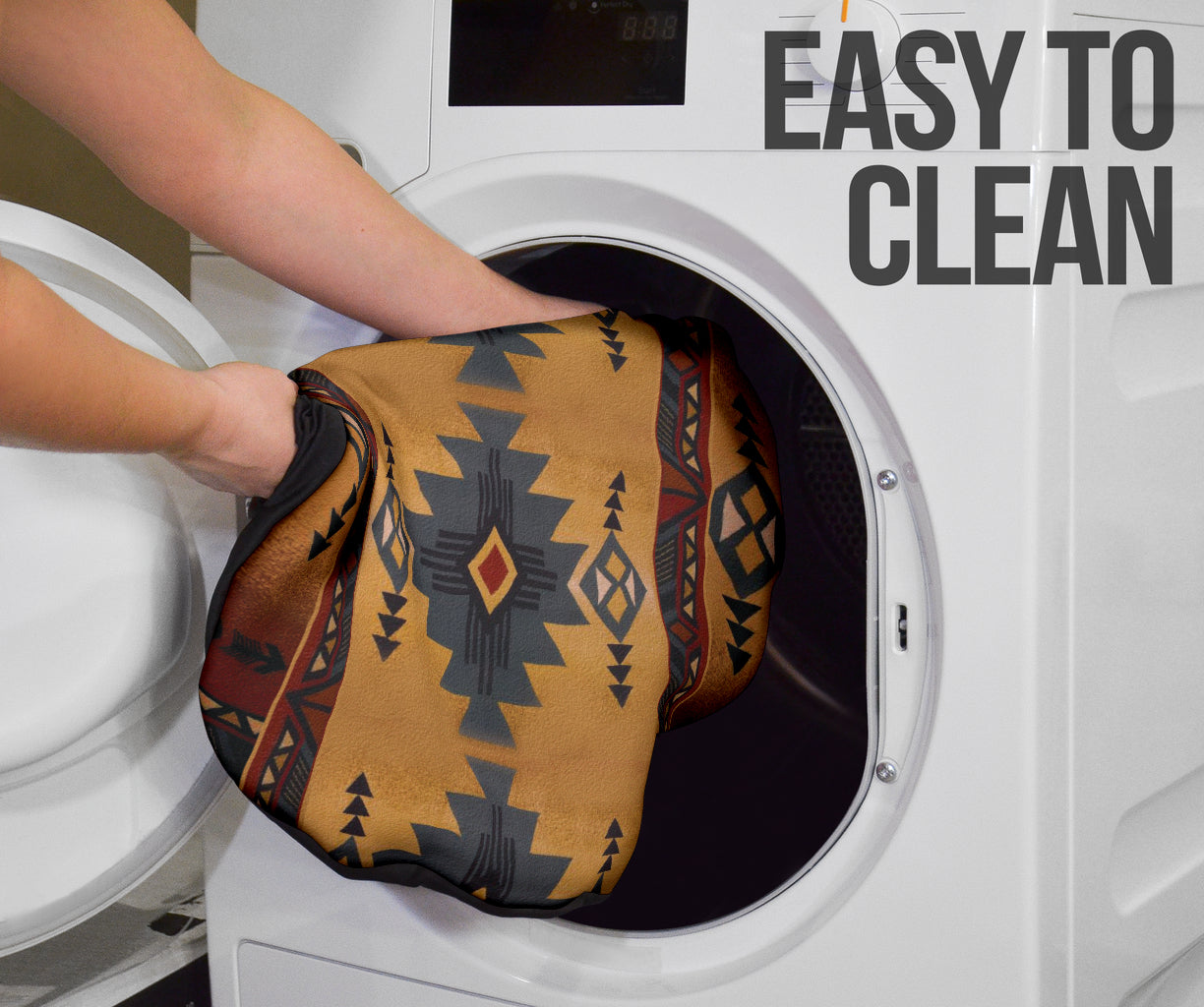 Aztec Boho Vintage Brown Car Seat Covers - Waterproof & Non-Slip for SUVs, Trucks & Sedans - Perfect for Road Trips & Daily Commutes