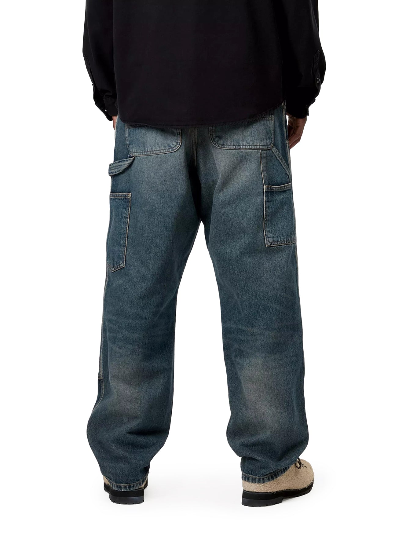 Double Knee Work Pants - Durable Reinforced Knees for Construction, Carpentry & Outdoor Work | Heavy-Duty Men's Workwear
