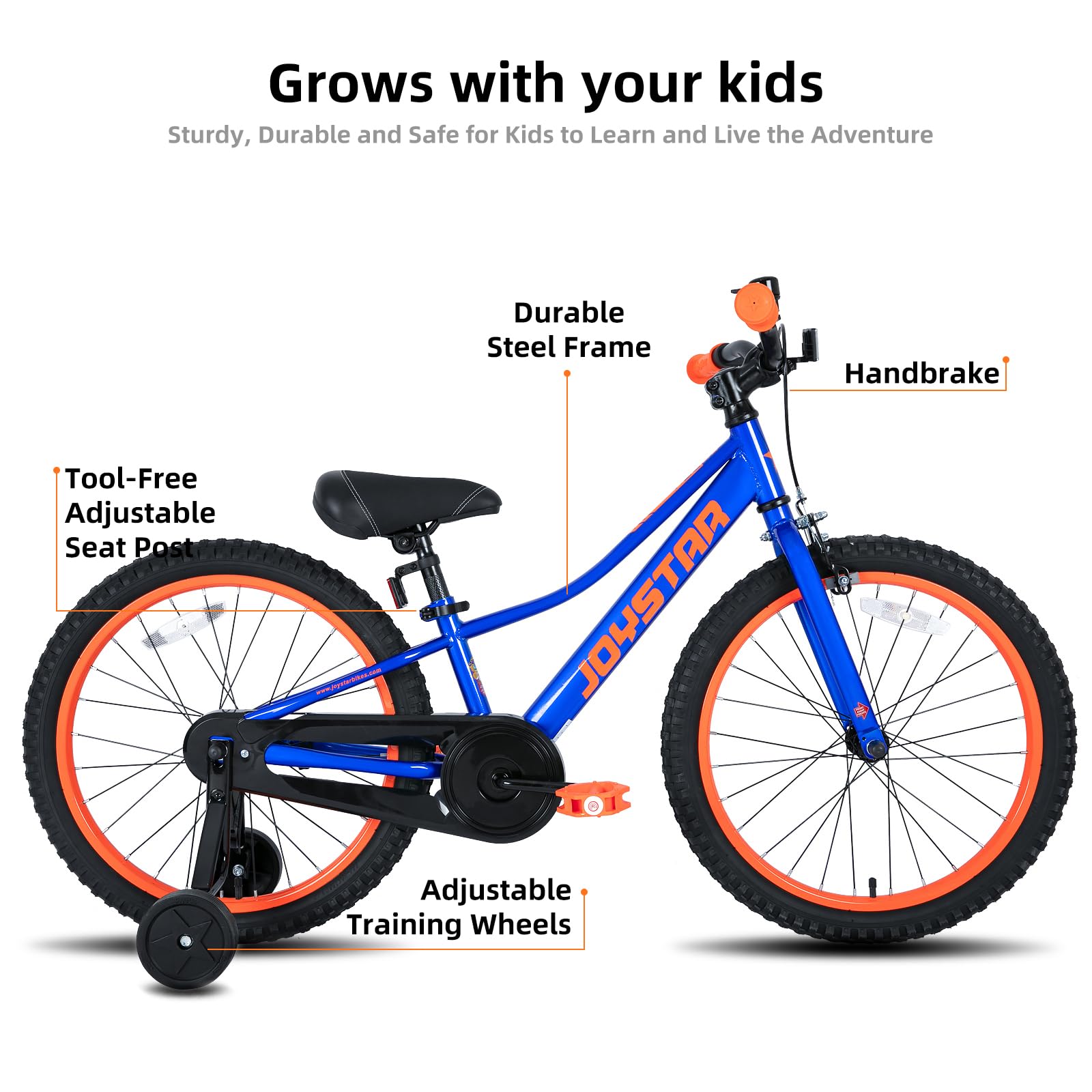JOYSTAR NEO 20 Inch Kids Mountain Bike for Boys & Girls Ages 6-10 - 20