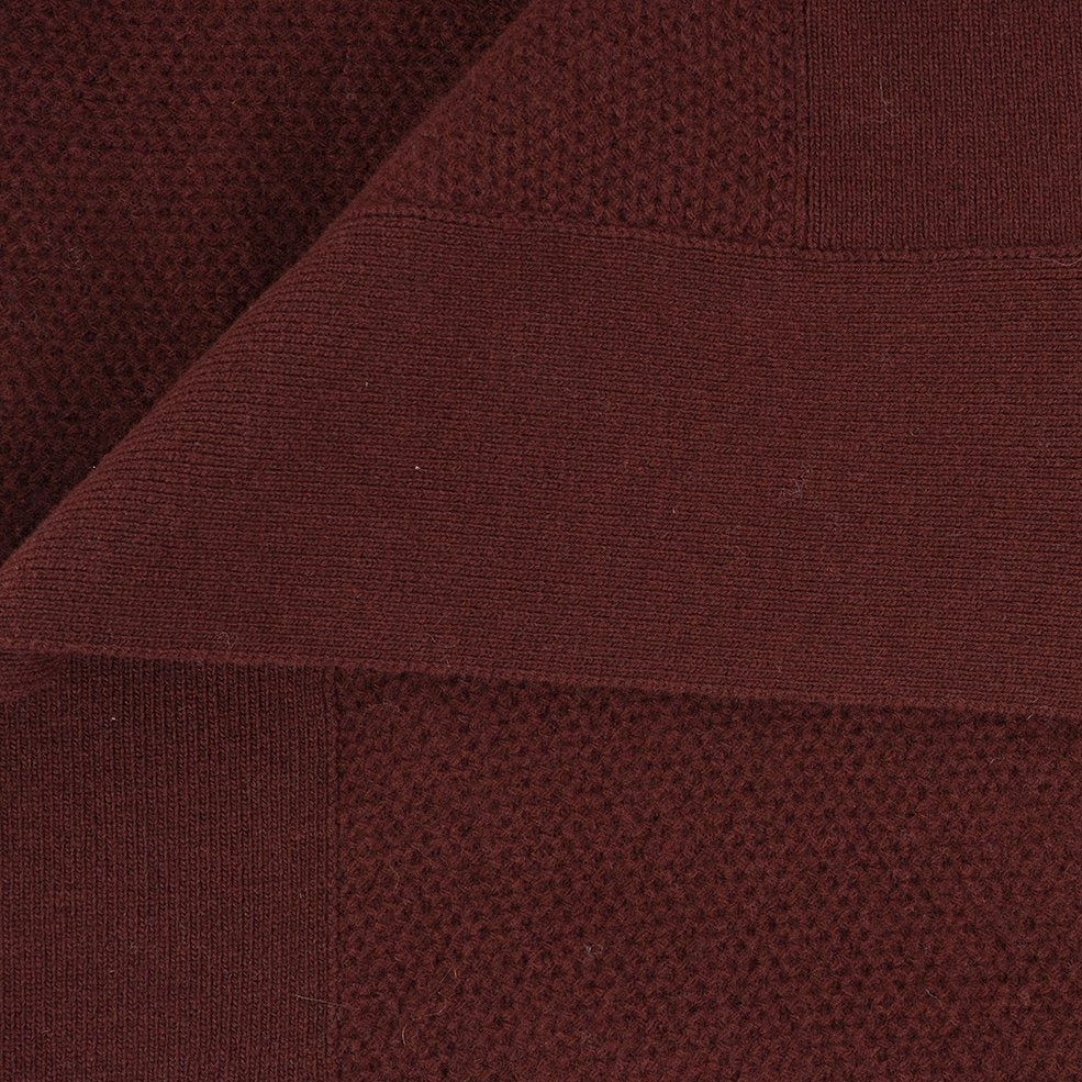 Premium Honeycomb Knit Wool Blanket - Ultra Soft & Warm Winter Throw for Bed, Sofa & Couch - Cozy Home Decor & Gift Idea
