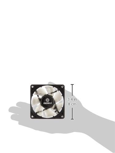 UCTB8 80mm PC Case Fan - High Performance Cooling for Gaming PCs, Desktops & Workstations | Quiet & Durable Computer Cooling Fan