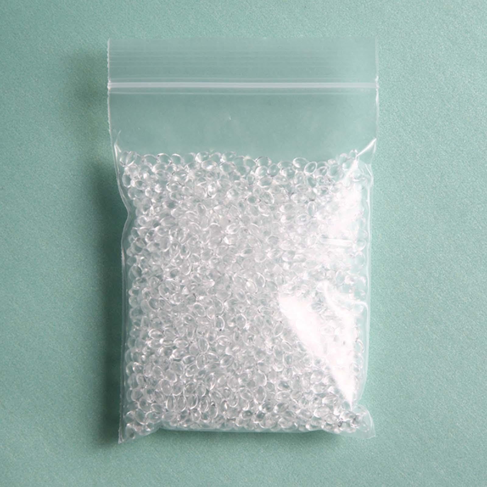 DYNWAVE Thermoplastic Beads - Lightweight Reusable Moldable Pellets for DIY Crafts, Jewelry Making & Home Decor | Polymorph Resin Beads for Creative Projects & STEM Education (Clear)