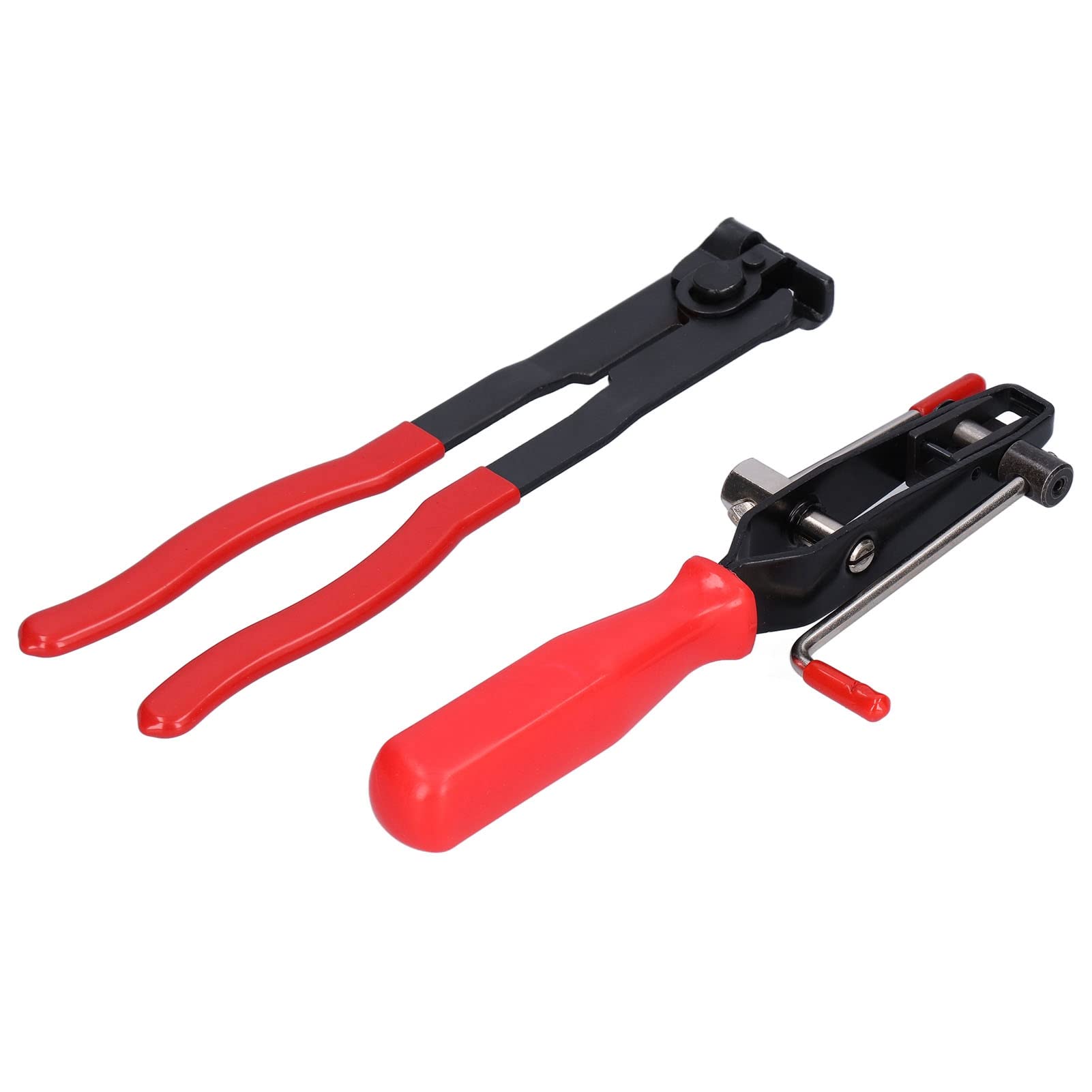 FECAMOS Automotive Hose Clamp Tool Kit - High Hardness & Corrosion Resistant Banding Pliers for Car Repair, Maintenance & DIY Projects - Perfect for Mechanics, Auto Shops & Home Garage Use