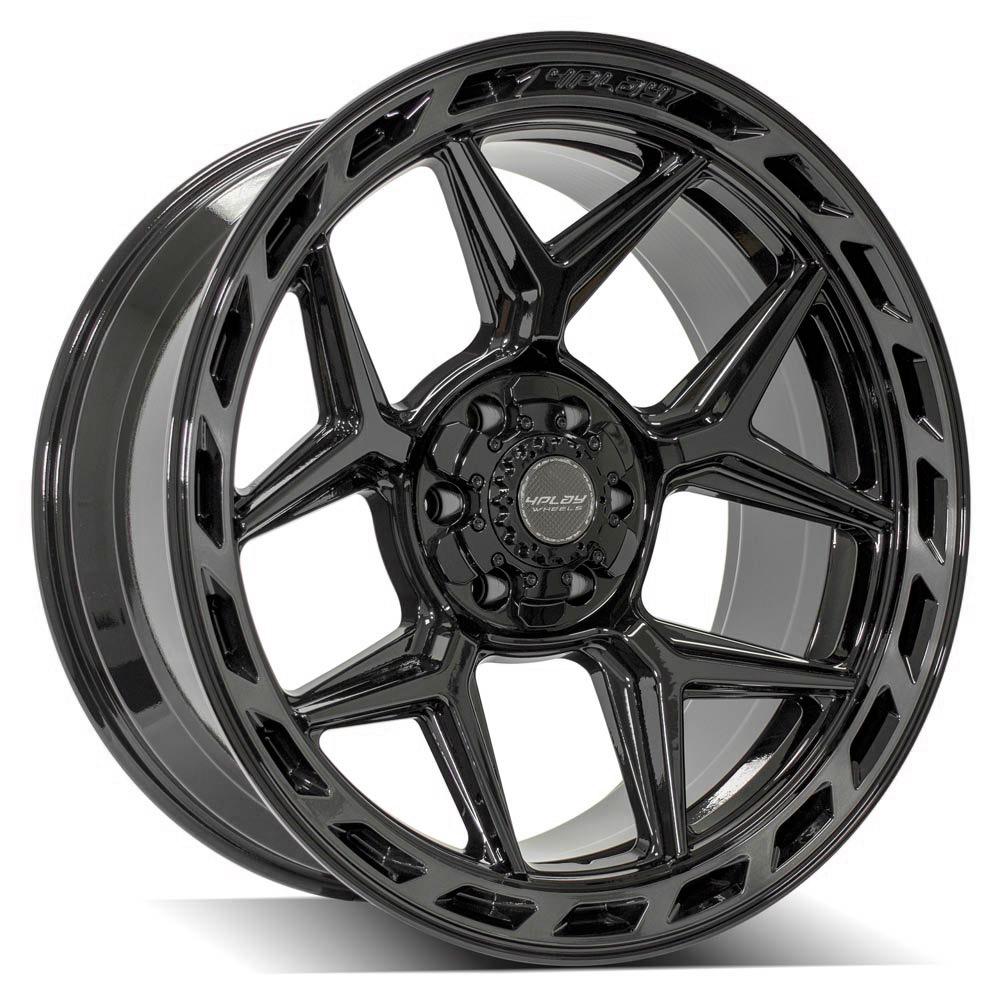 4Play Gen3 4P55 Gloss Black Wheels 22x10.0 18