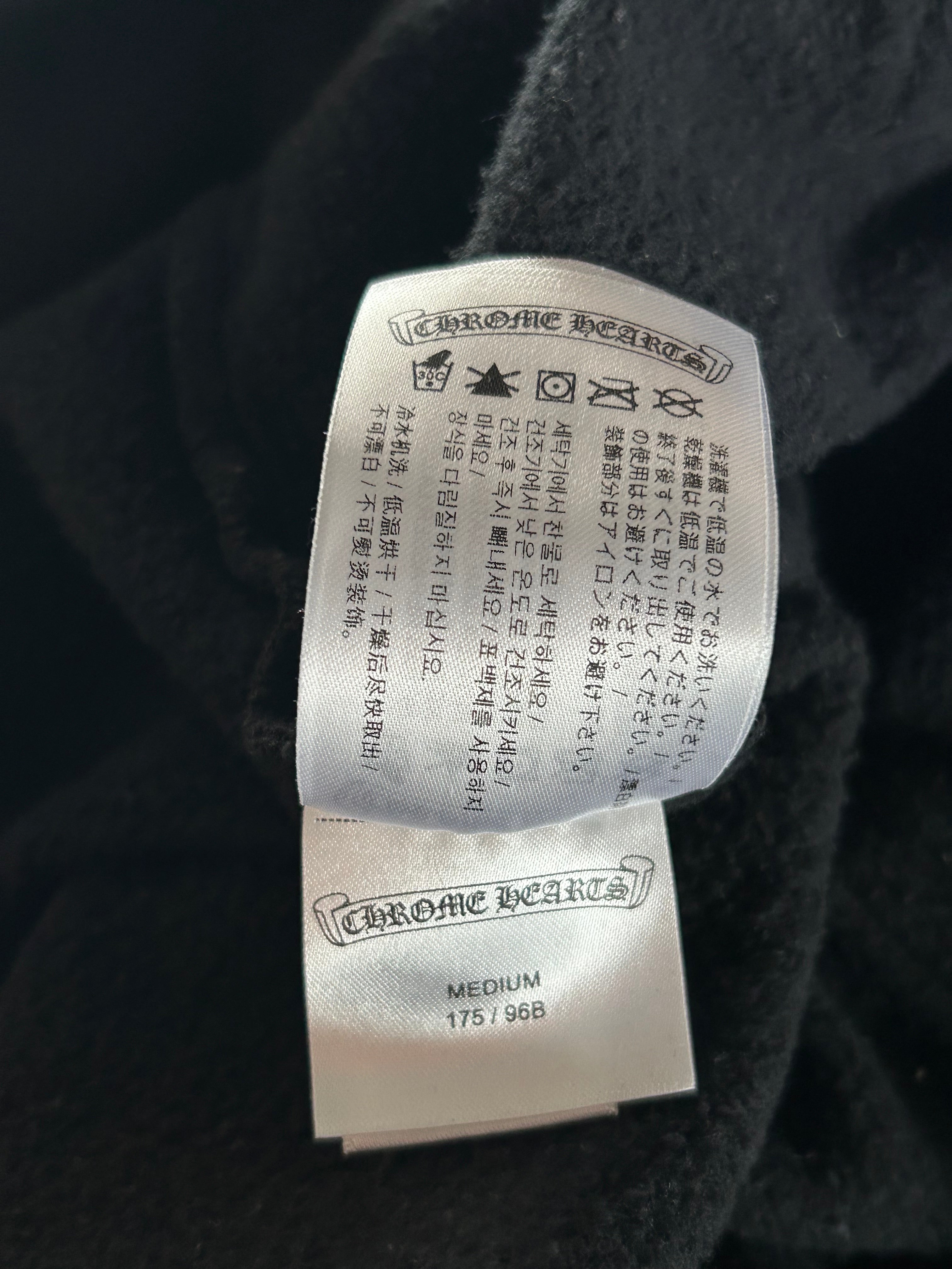 Chrome Hearts Black & White T-Bar Logo Hoodie - Stylish Unisex Pullover for Streetwear & Casual Outfits | Perfect for Urban Fashion & Everyday Wear