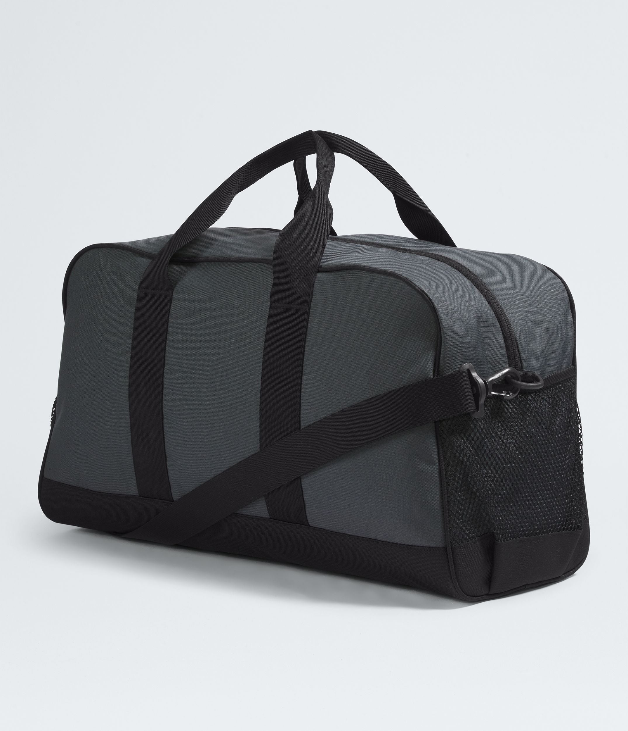 The North Face Y2K Duffel Bag - Waterproof Travel Duffel for Gym, Hiking & Weekend Trips - Durable Carry-On Luggage with Shoulder Strap (Black) - Perfect for Outdoor Adventures & Sports Travel