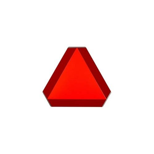 Brady 57893 Slow Moving Vehicle Signs - Pack of 20 - High Visibility Safety Warning for Tractors, Golf Carts & Construction Equipment - Ideal for Farm, Road Work & Industrial Areas