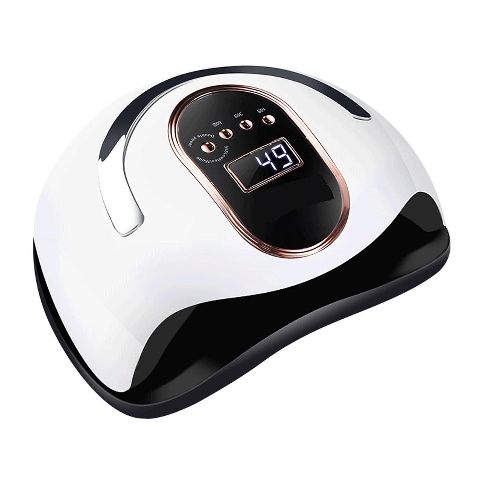 Professional 168W UV LED Nail Lamp with Auto Sensor - Fast Curing Gel Polish Dryer for Salon & Home Use, 4 Timer Settings, Portable Design for Fingernails & Toenails - Perfect for Manicures, Pedicures & Nail Art