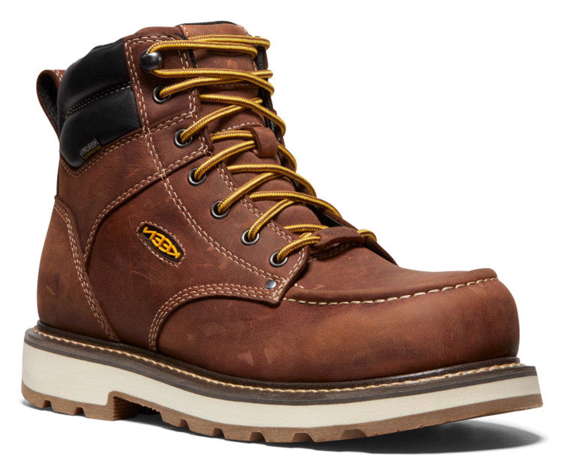 Keen Cincinnati 6 Waterproof 90° Heel Boot - Slip-Resistant Work Boots for Men & Women | Perfect for Construction, Hiking & Outdoor Adventures
