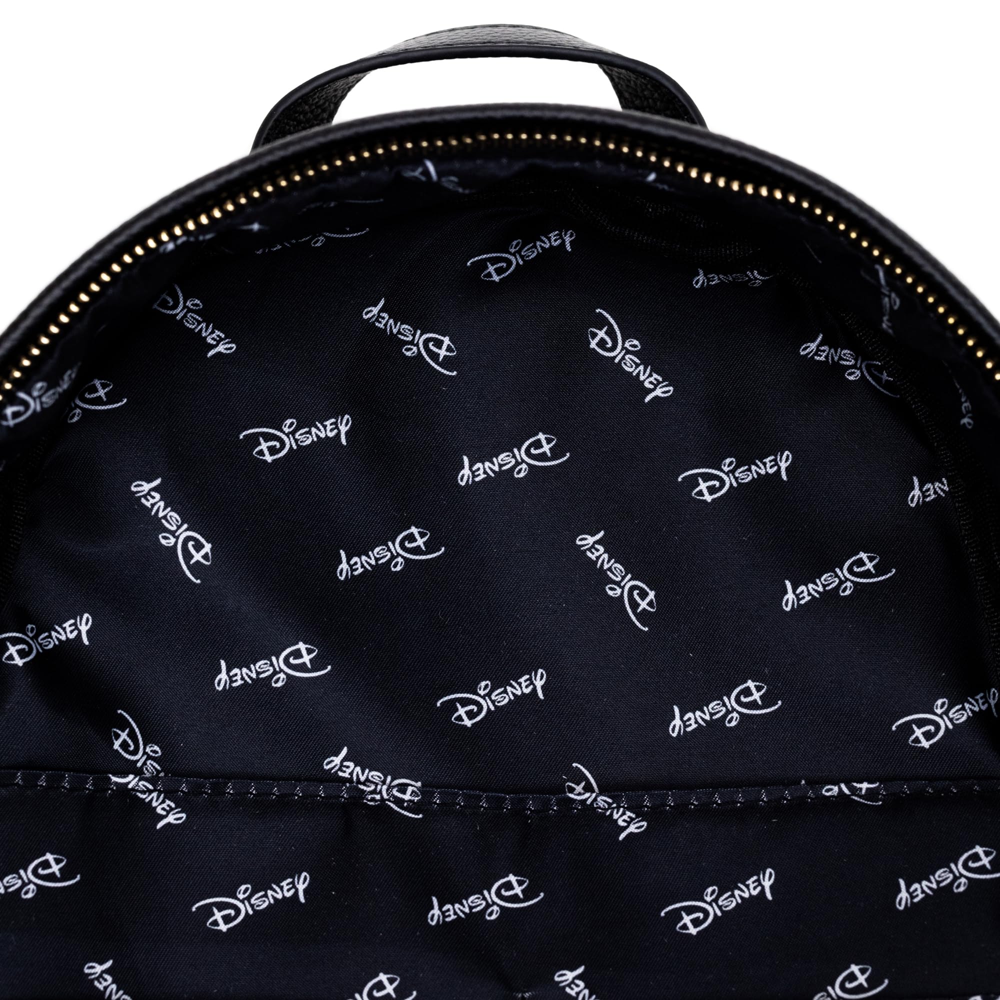 Disney Nightmare Before Christmas Oogie Boogie 12 Inch Vegan Leather Mini Backpack for Women & Teens - Halloween Cosplay, Theme Park Accessory, Anime Convention Bag