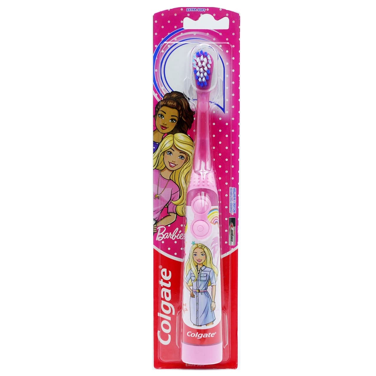 Barbie Electric Toothbrush for Kids - Rechargeable Soft Bristles, Fun & Effective Oral Care - Perfect for Girls' Bedtime & Travel Hygiene Routine