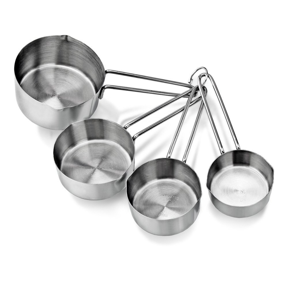 LISHONN Heavy Duty Stainless Steel Measuring Spoons and Cup Set - 8-Piece for Dry & Liquid Ingredients | Perfect for Baking, Cooking & Spice Storage | Dishwasher Safe Kitchen Essentials
