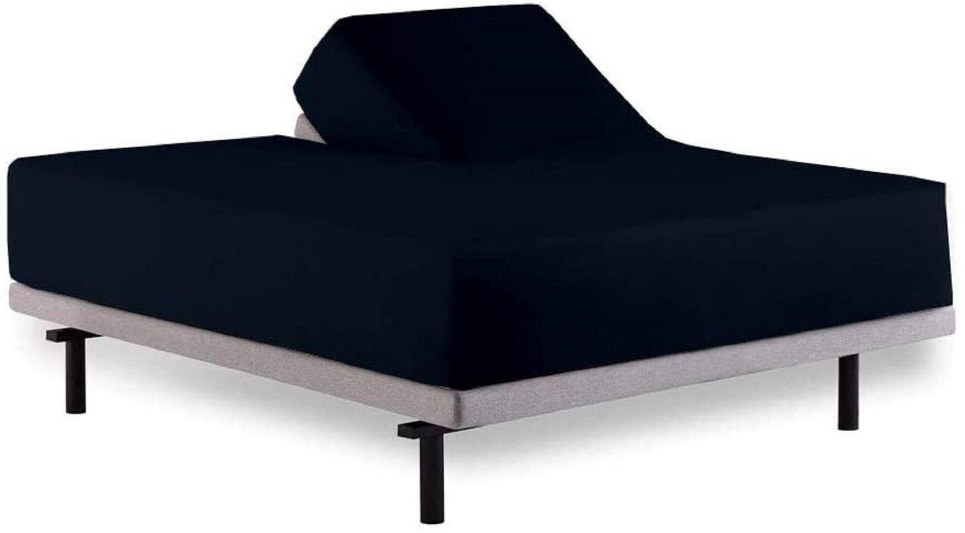 Premium 4-Piece Split King Sheet Set for Sleep Number & Adjustable Beds - Flex Top Design, Fits Up to 16