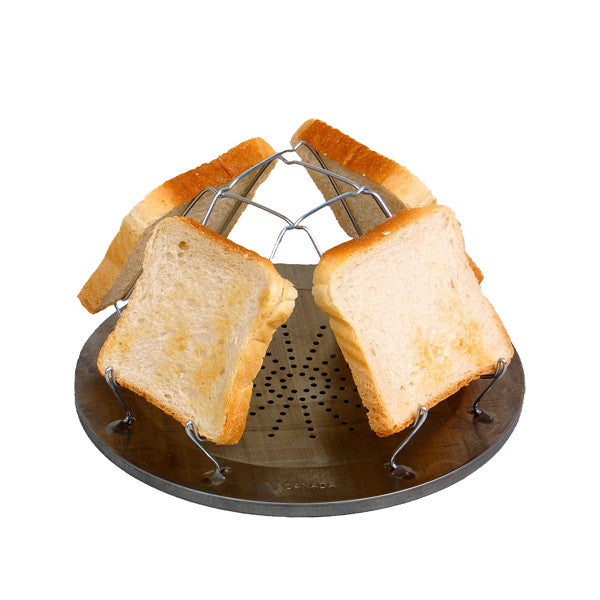 Portable Camping Stove Toaster - Compact Outdoor Cooking Gear for Backpacking, Hiking & Picnics - Perfect for Toasting Bread & Marshmallows by the Campfire