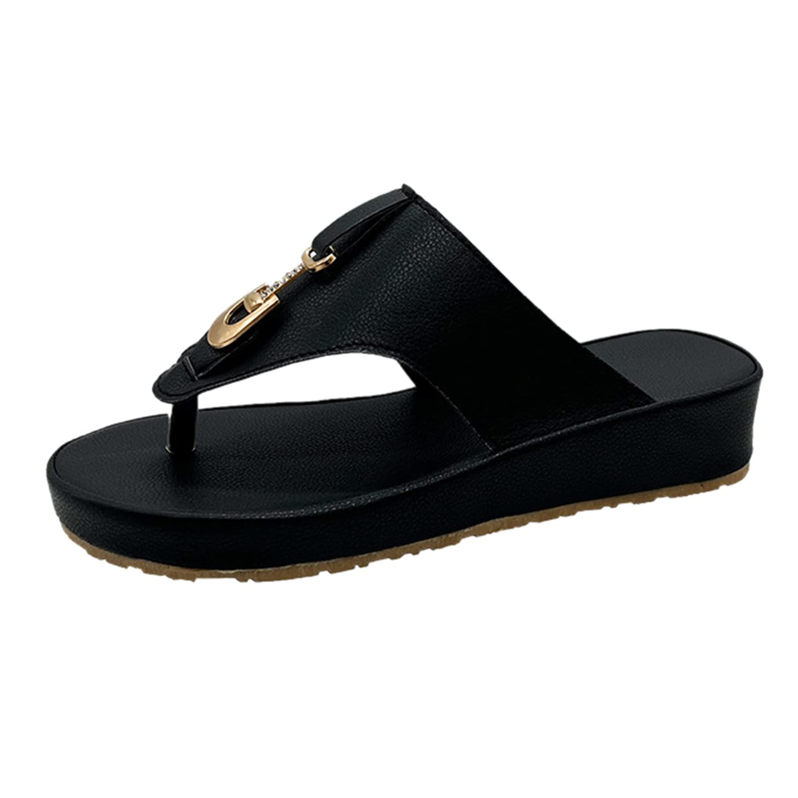 Women's Summer Beach Slippers - Breathable Casual Sandals with Thick Sole for Outdoor Fashion | Perfect for Beach Vacations, Poolside Lounging & Summer Strolls