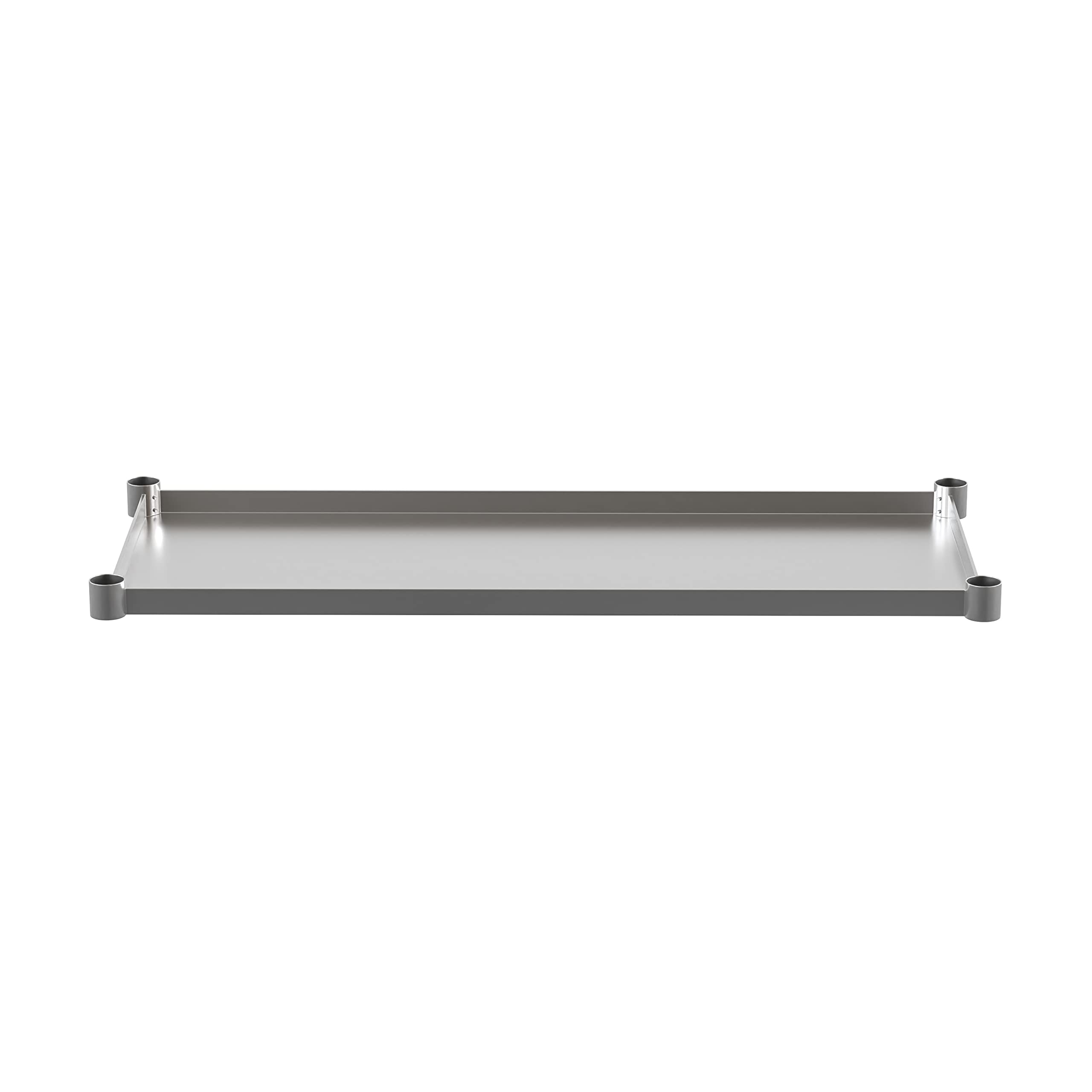 EMMA + OLIVER Adjustable Galvanized Under Shelf for 24