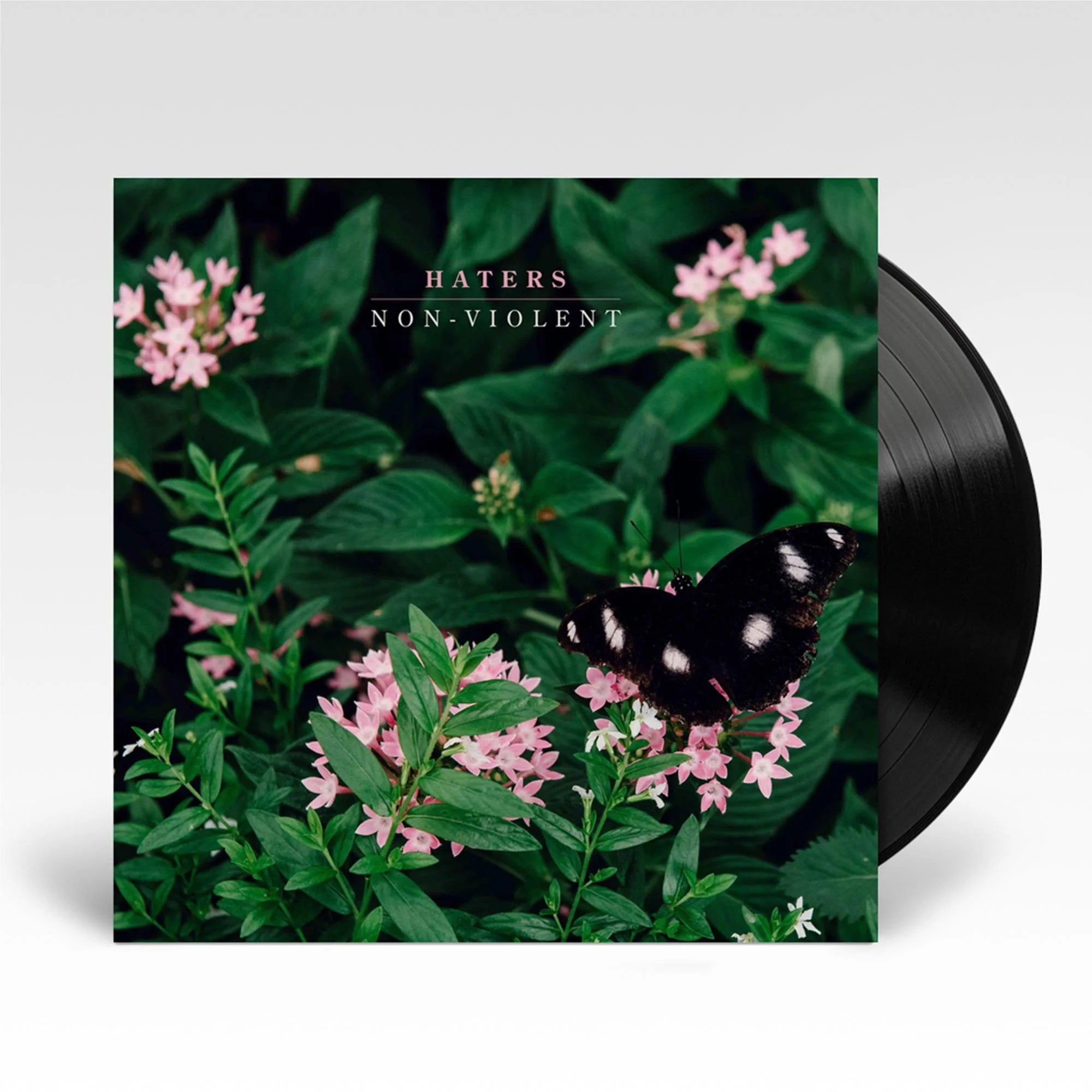 Haters Non Violent Vinyl LP Record - Alternative Rock Music for Home Listening & Collectors