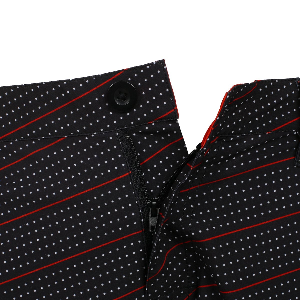 FOCO Dots Walking Shorts for Women - Comfortable Athletic Running Shorts with Pockets - Perfect for Gym, Yoga, and Outdoor Activities