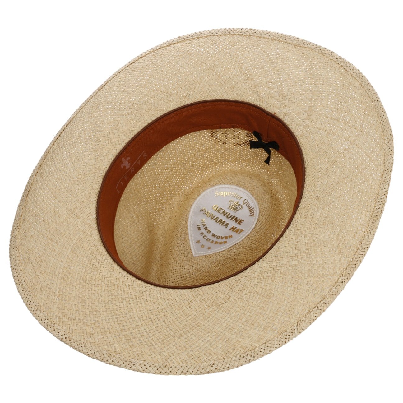 Lierys Blue Band Western Straw Hat - Cowboy Hat for Men & Women - Sun Protection, Fashionable Summer Hat for Outdoor, Rodeo, Beach, and Country Events
