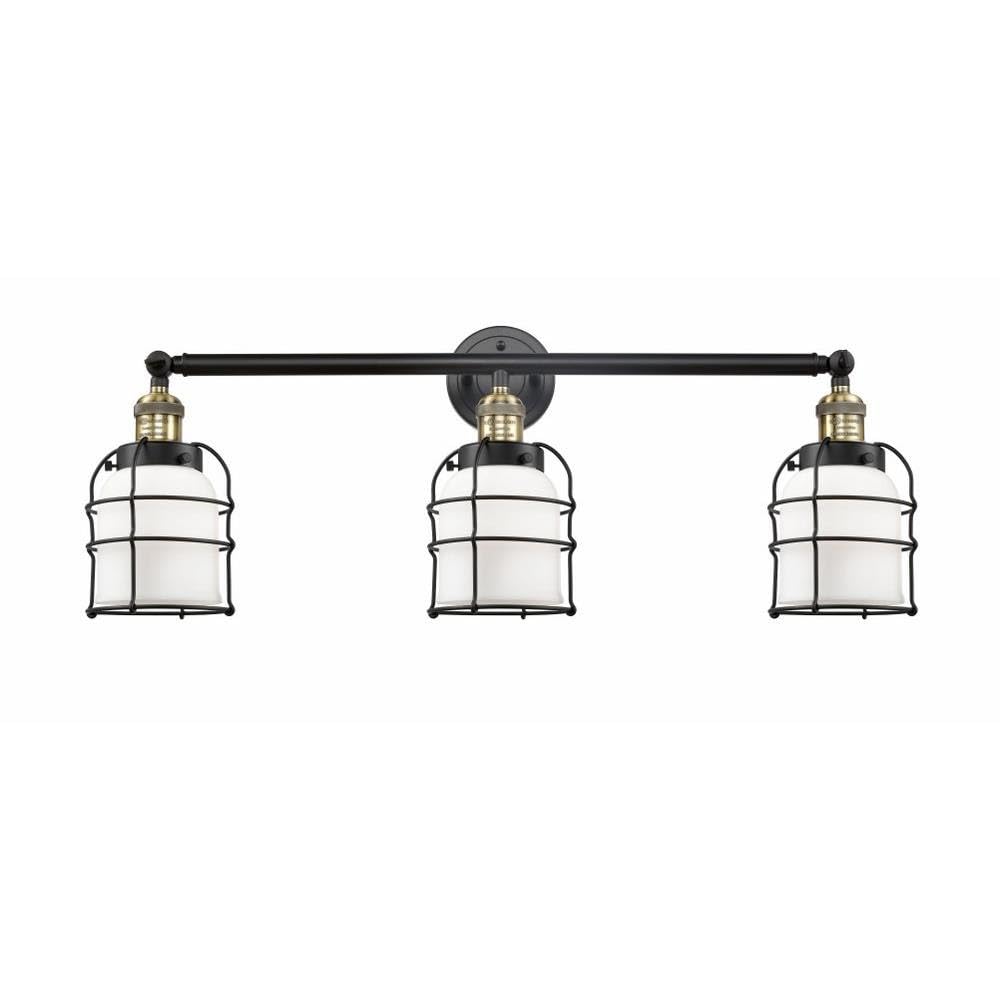Franklin Restoration Collection 3-Light Bathroom Vanity Light Fixture - Elegant Modern Design for Bathroom, Powder Room & Dressing Area (Model: 205-BAB-G51-CE)