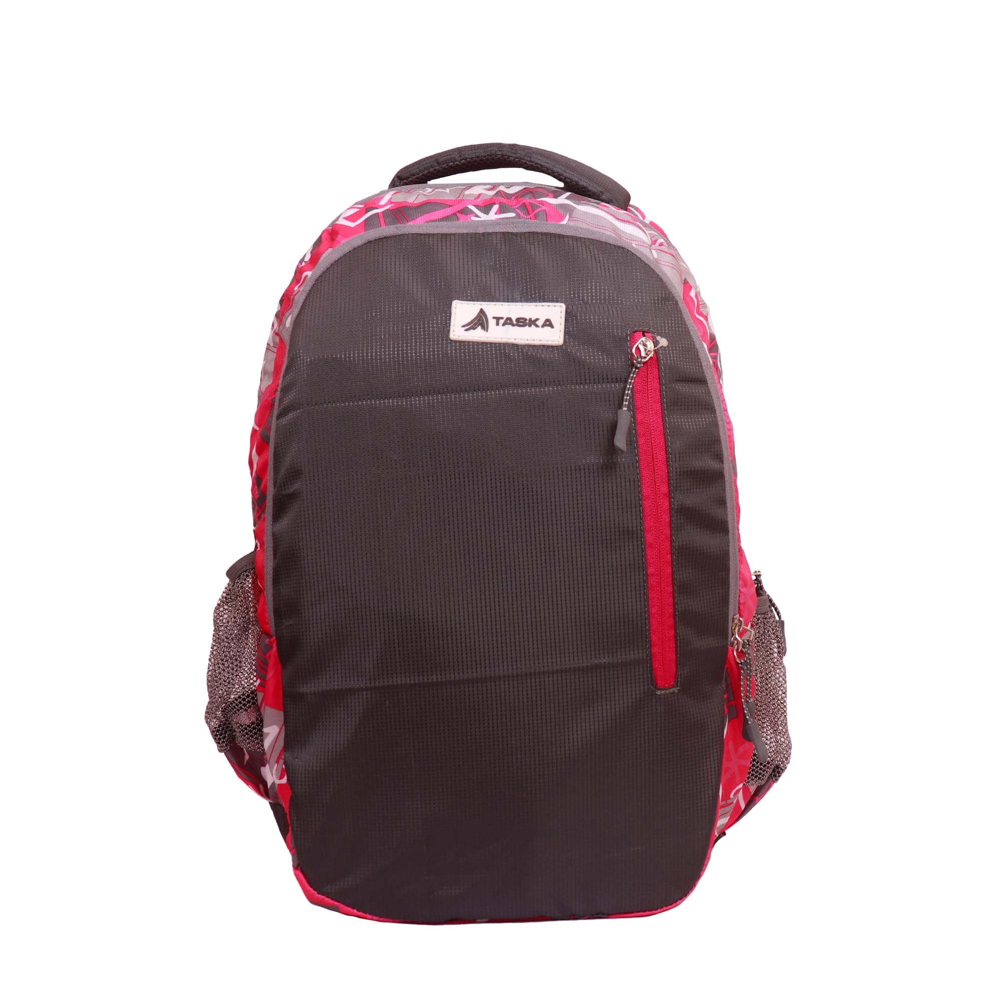 Water Resistant Dakota Pink Polyester Laptop Backpack for College, School & Office - Durable Travel Bag for Men, Women, Boys & Girls with Rain Cover - Perfect for Commuting, Work & Outdoor Activities