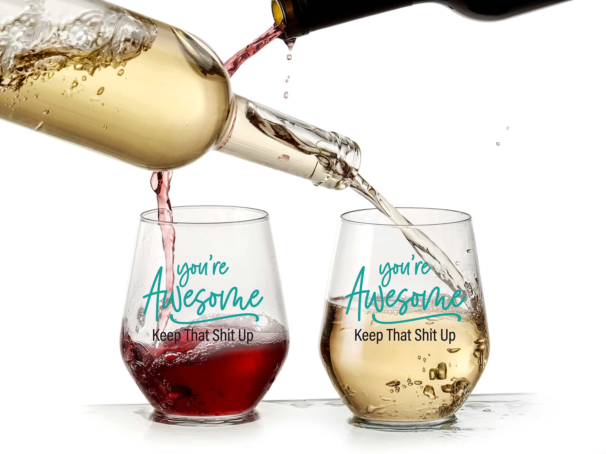 Funny Wine Glass for Women - 