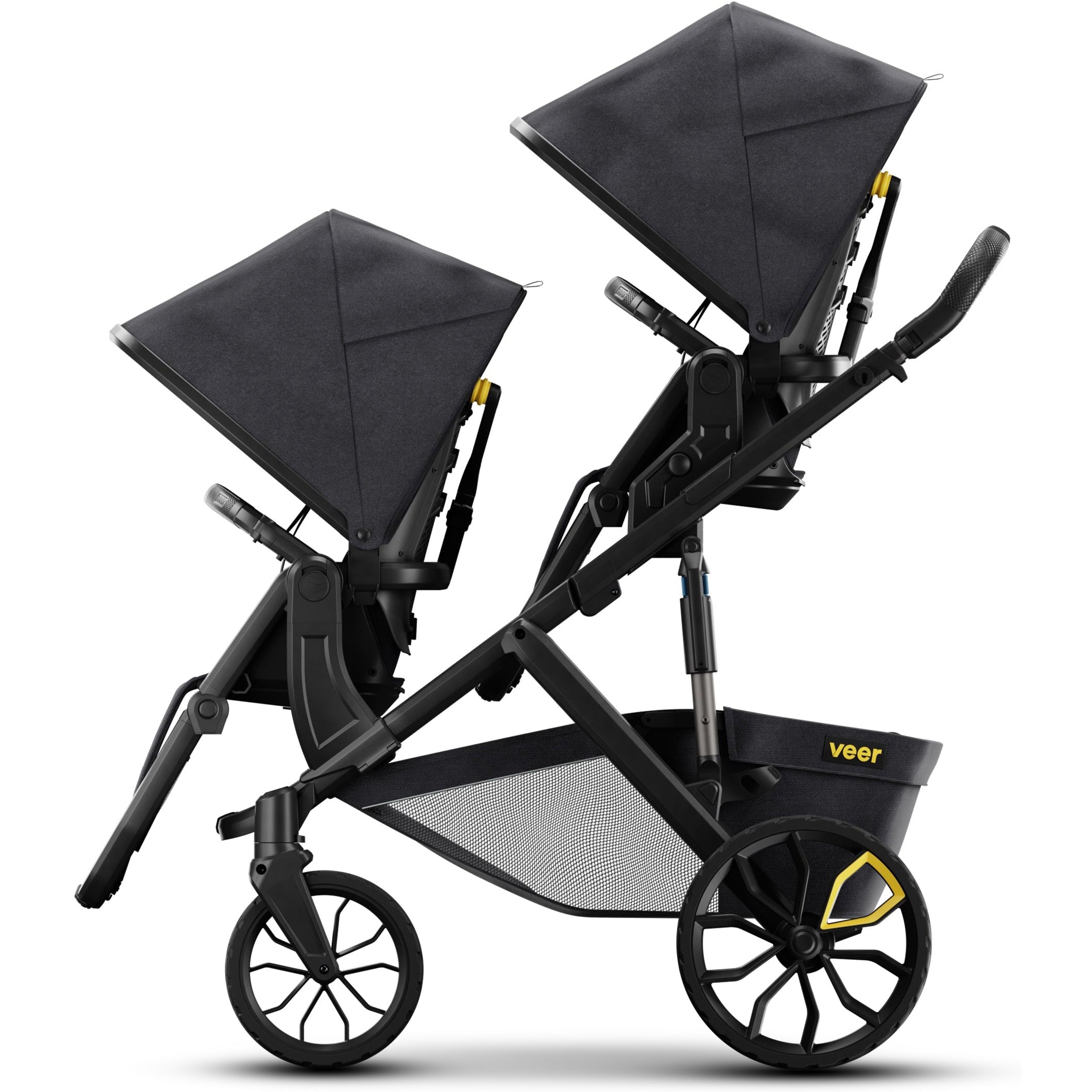 Veer & Roll Second Seat Conversion Kit – Expand Your Stroller for Twins or Siblings | Perfect for Family Outings & Travel