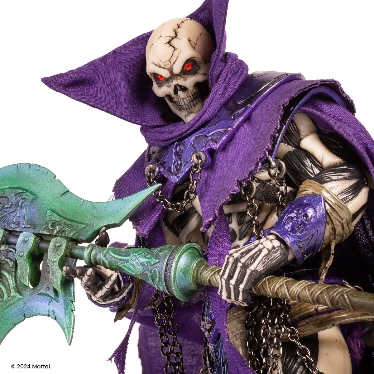 Masters of the Universe Scare Glow Deluxe 1/6 Scale Action Figure - Timed Edition Collectible for Display & Role Play | Perfect for Fans, Collectors, and Home Decor