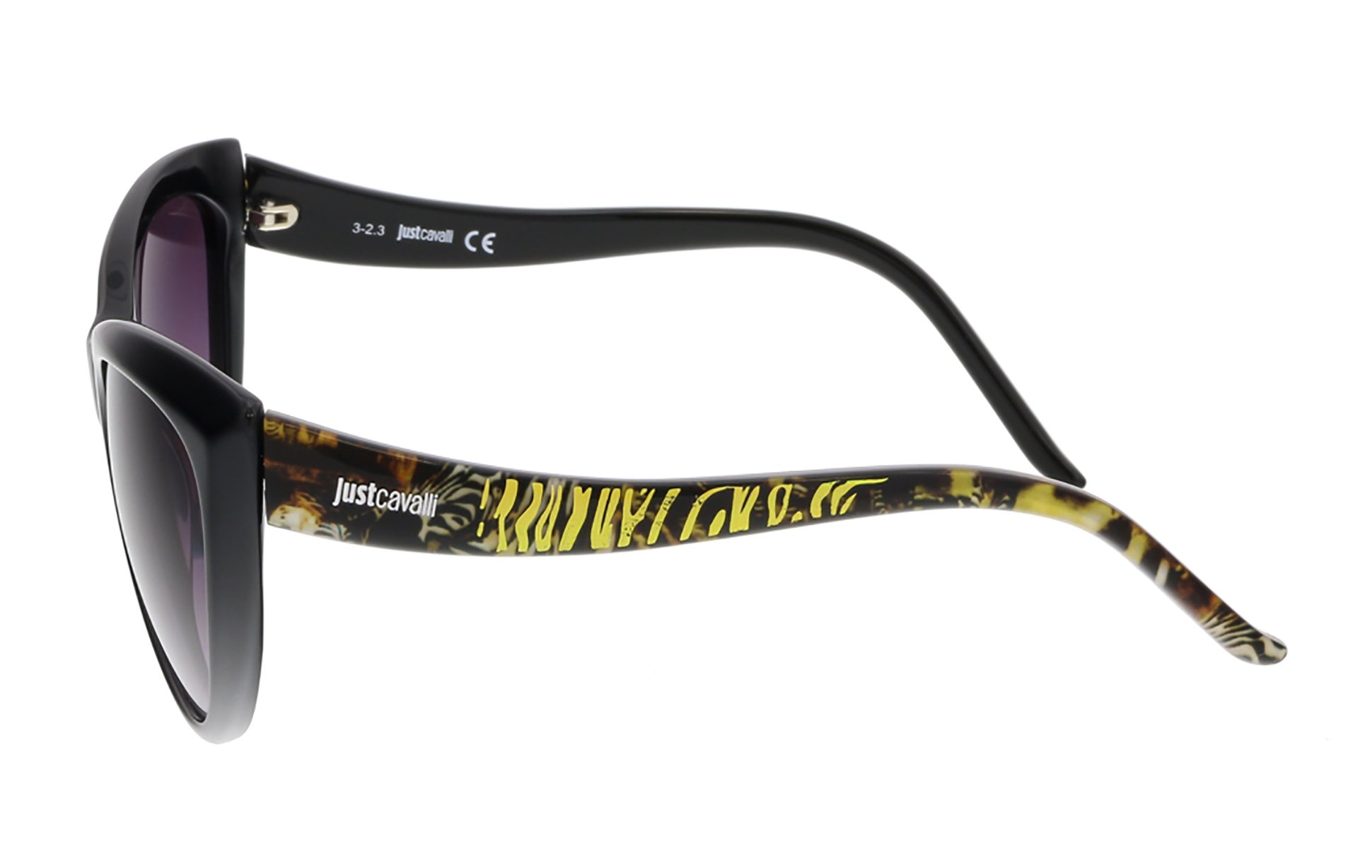 Just Cavalli Round Cat Eye Sunglasses for Women – Stylish UV Protection Shades for Summer, Beach & Outdoor Fashion Accessories
