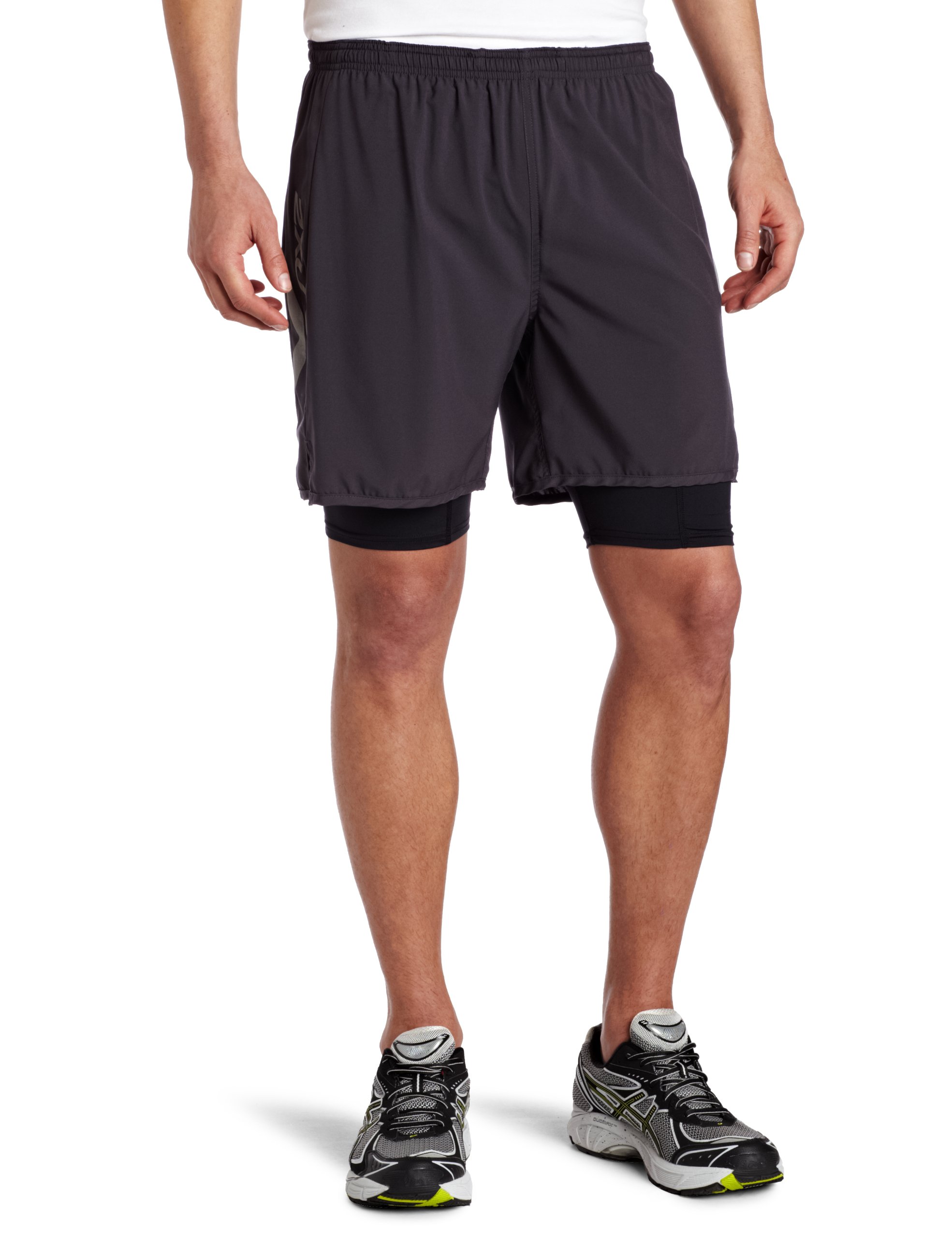 2XU Men's Running Shorts with Compression Leg - Lightweight, Breathable & Moisture-Wicking for Marathon Training & Gym Workouts