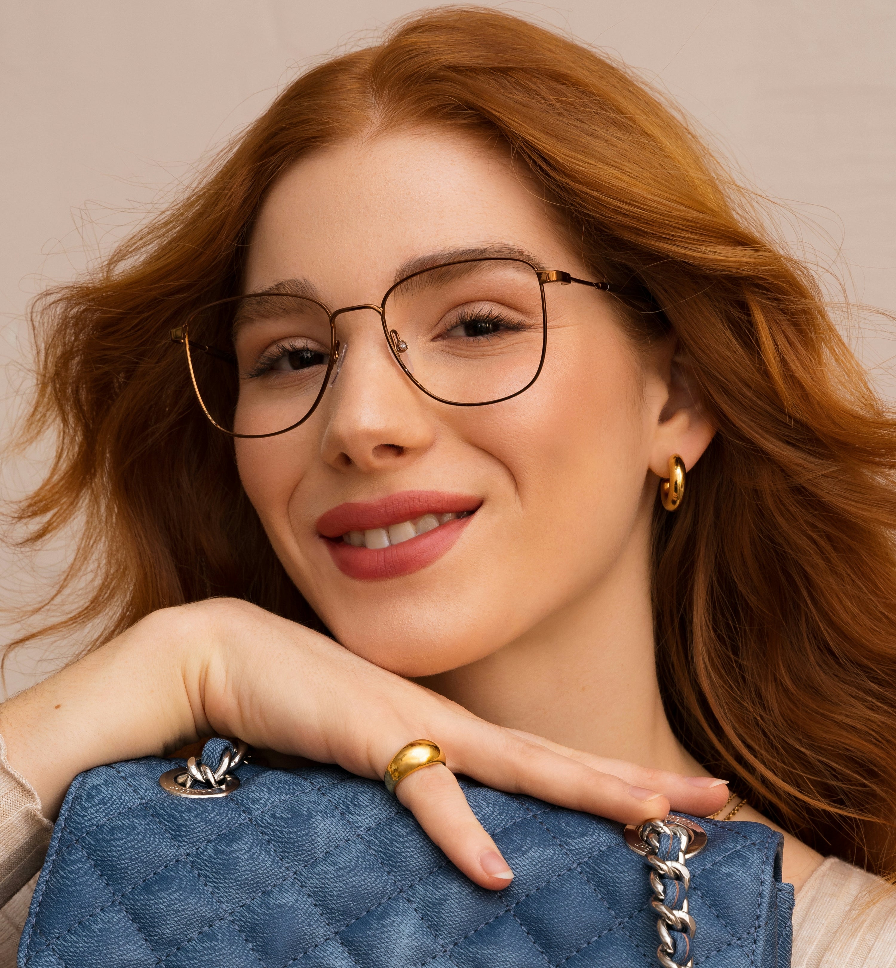 Serena Eyeglasses for Women - Trendy Cat Eye Frames with UV Protection & Lightweight Design | Perfect for Reading, Working, and Fashion Accessories