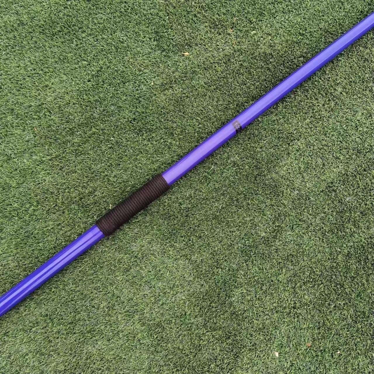 Mountainsports Training Javelin 1000g - Heavy Weight Javelin Throw Stick for Track & Field Athletes - Purple Competition Javelin for Strength Training & Sports Practice