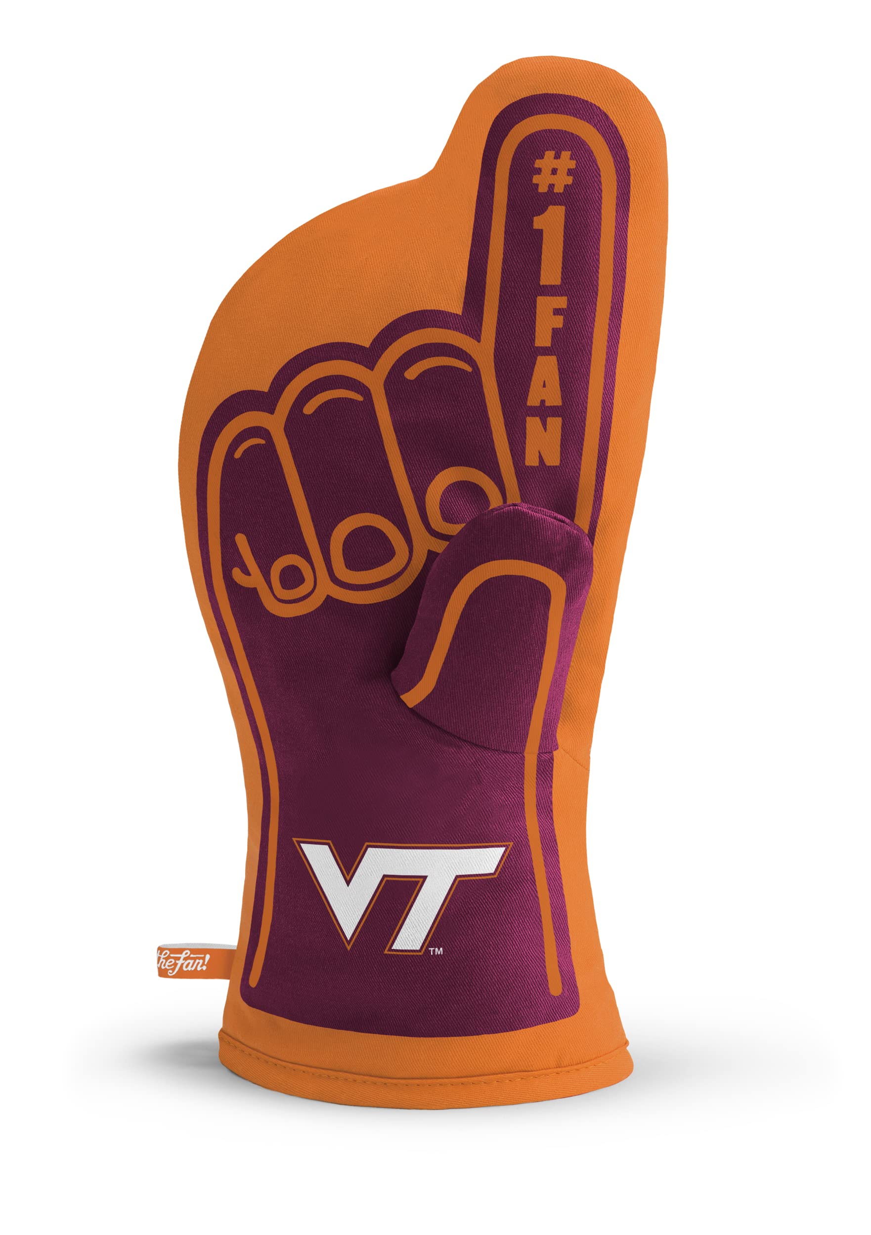 YouTheFan NCAA #1 Oven Mitt - Heat Resistant Kitchen Glove for Baking, Grilling & Cooking - Perfect for College Sports Fans & Home Chefs