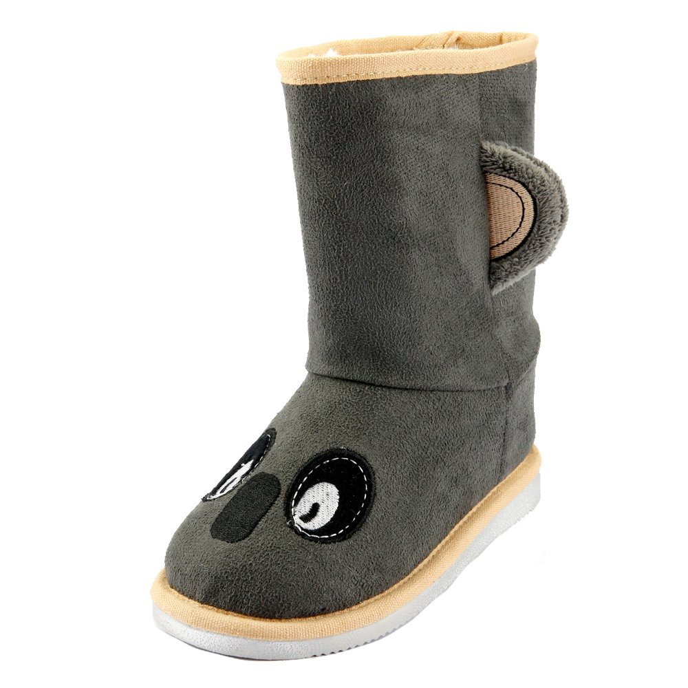 The Doll Maker Animal Boots - Cute & Comfortable Faux Fur Winter Boots for Women & Girls - Perfect for Cold Weather, Snow Days & Cozy Indoor Wear