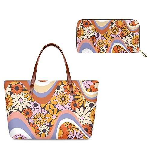 Abstract Hippie Daisy Swril