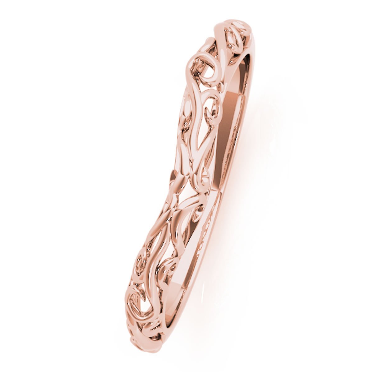 MauliJewels 14K Solid Gold Antique Engagement & Wedding Band for Women - 4 Prong Setting | Vintage Style Bridal Ring for Proposals, Anniversaries & Special Occasions