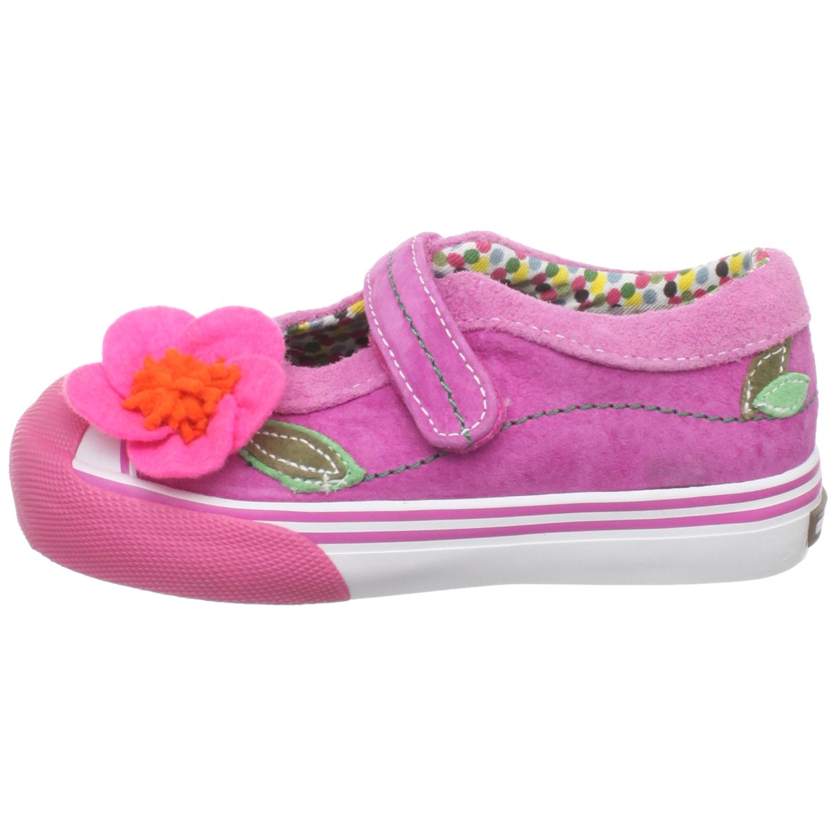 Morgan & Milo Ginger Floral Mary Jane Shoes for Toddler & Little Kids | Comfortable & Stylish First Walkers | Perfect for Special Occasions, School & Playtime