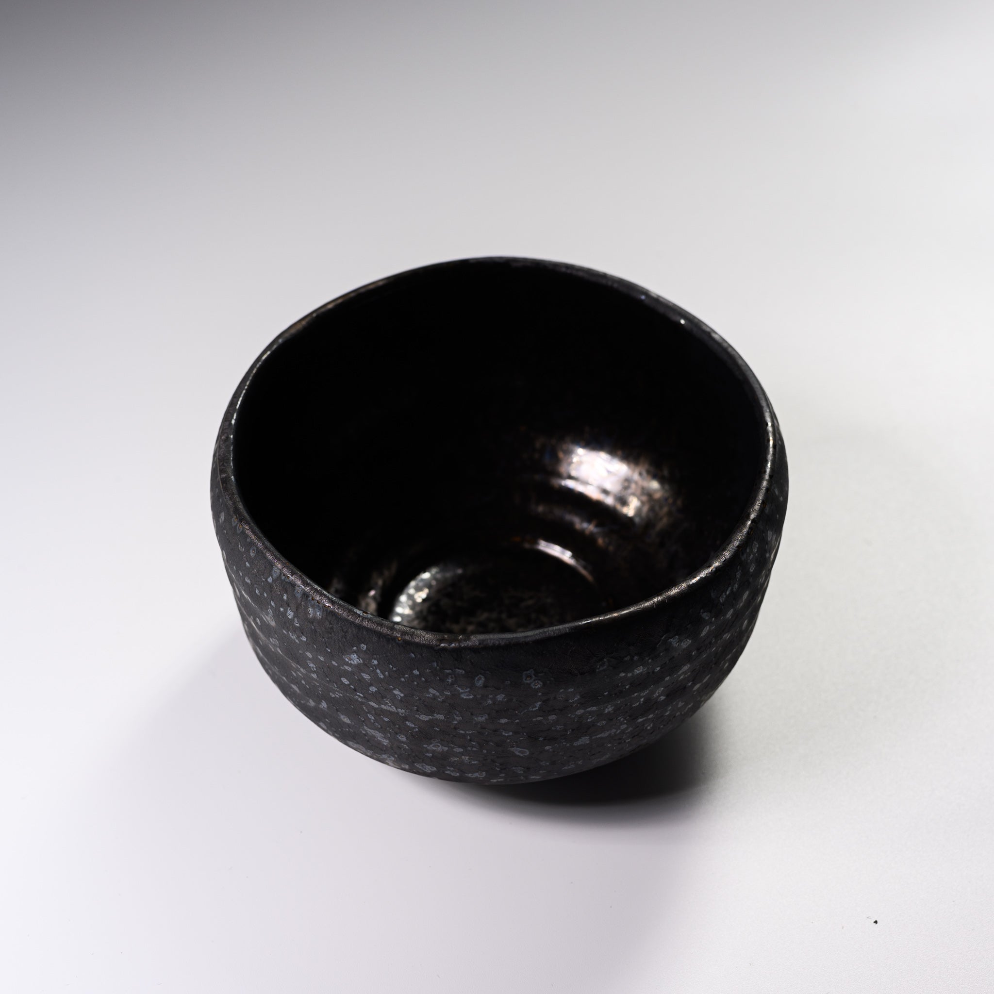 Premium Matcha Bowl Set - Handcrafted Meteorite Glaze Ceramic Tea Cup for Japanese Tea Ceremony | Authentic Chawan for Matcha Green Tea Lovers | Perfect for Zen Meditation & Gift Giving