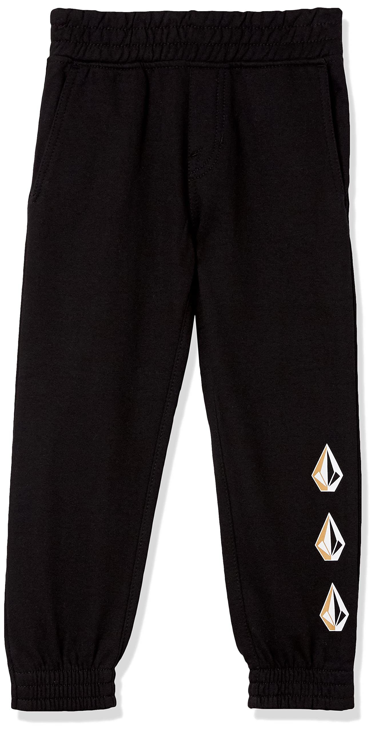 Volcom Blaquedout Fleece Sweatpant for Boys - Comfortable Fleece-Lined Sweatpants in Big & Little Sizes (Perfect for School, Sports & Casual Wear)